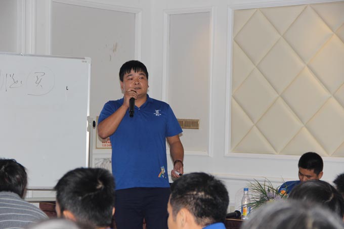 家装防水招商部长胡源演讲分享 钦州卫生间防水涂料
