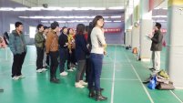 青龙集团积极推进员工运动健身，1月19日中山员工羽毛球初赛开启